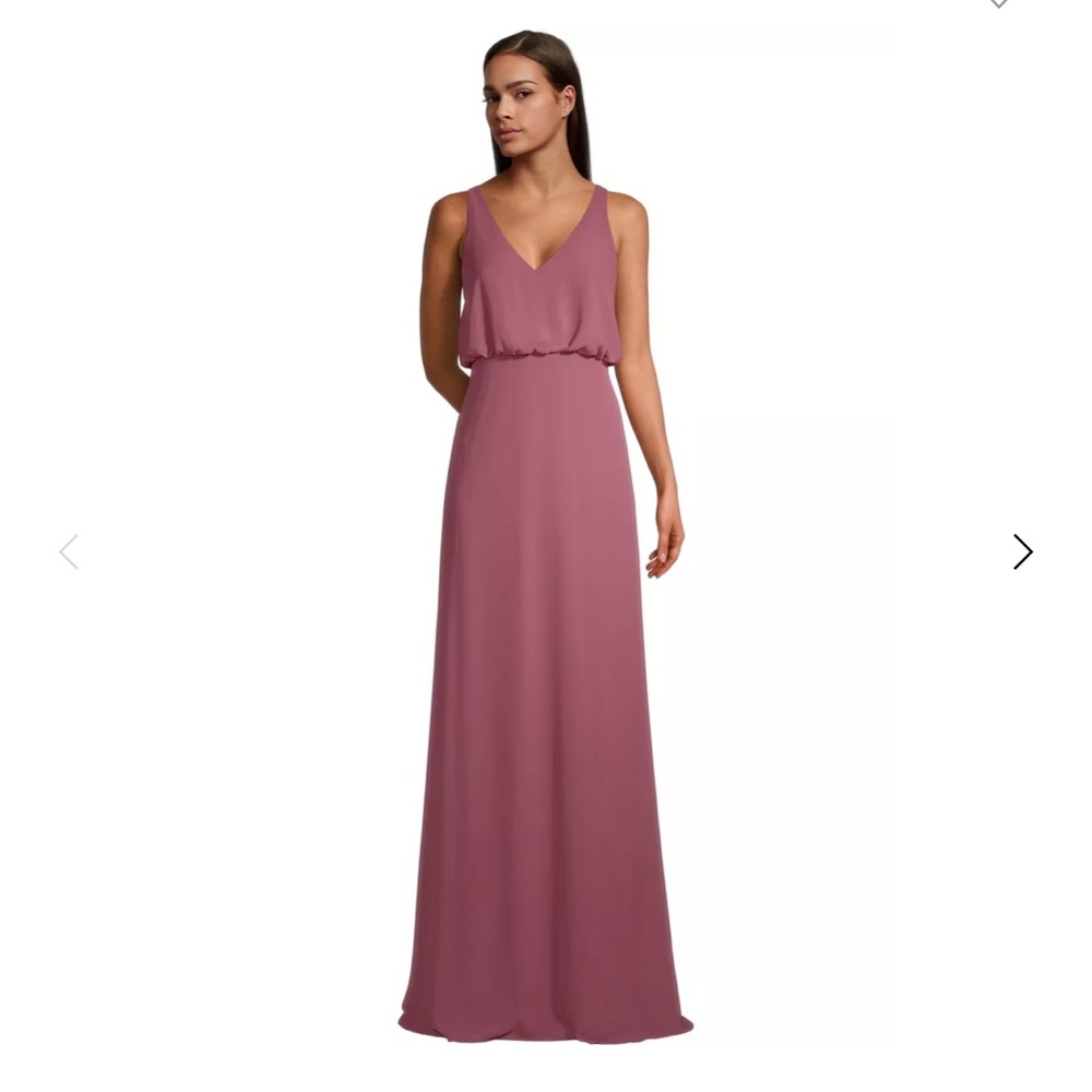 Bill Levkoff Bridesmaid Dress Rosewood